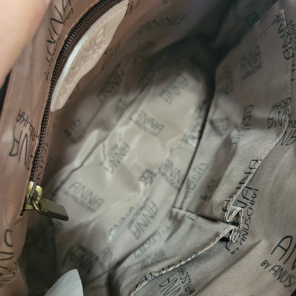 Anna By Anuschka Hand Painted Leather  Purse - Picture 4 of 9